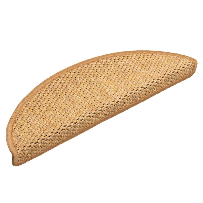 ギャラリービューアに画像をロードする, Vidaxl trapmatten zelfklevend 15 st sisal-look 56x17x3 cm sisalkleurig