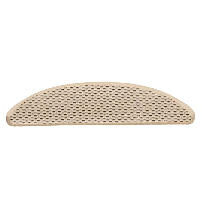 Load image into Gallery viewer, Vidaxl trapmatten zelfklevend 15 st sisal-look 56x17x3 cm berber