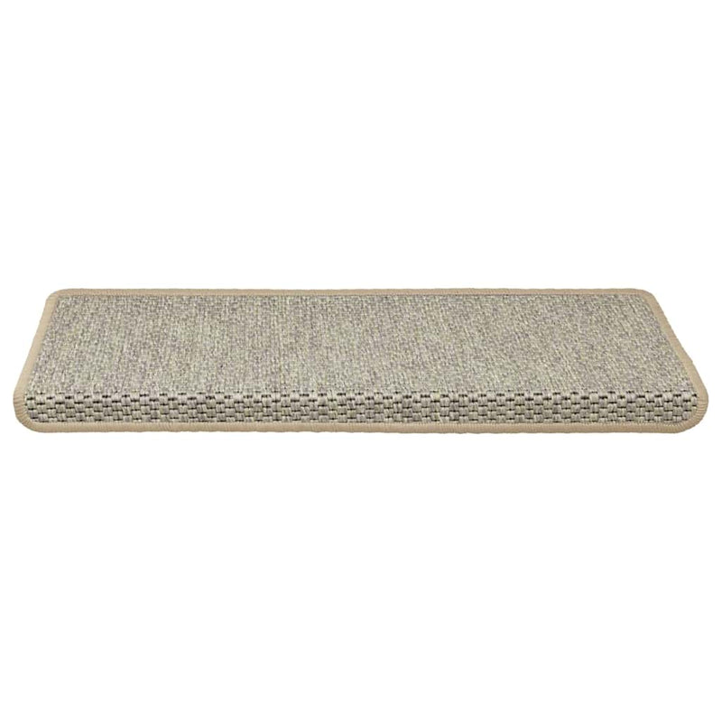 Load image into Gallery viewer, Vidaxl trapmatten zelfklevend 15 st sisal-look 65x21x4 cm groen