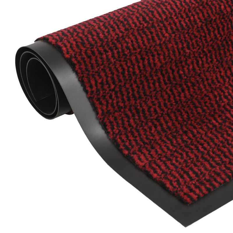 Load image into Gallery viewer, Vidaxl deurmat getuft 60x150 cm rood