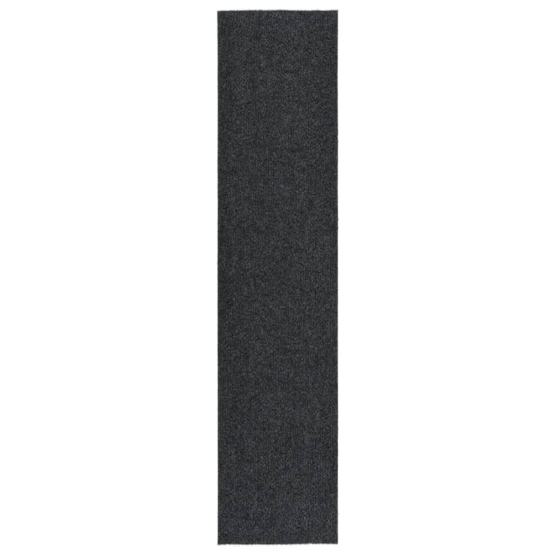 Load image into Gallery viewer, Vidaxl droogloopmat 100x450 cm antracietkleurig