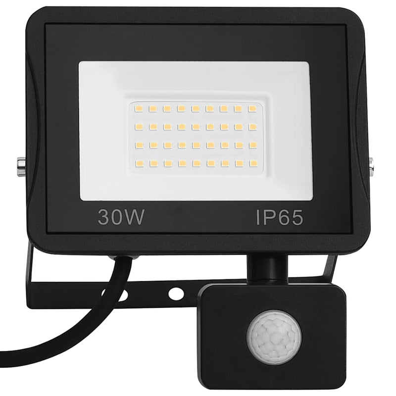 Chargez l'image dans la visionneuse de la galerie, Vidaxl spotlight met sensor led 30 w warmwit