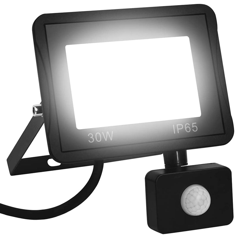 Cargue la imagen en el visor de la galería, Vidaxl spotlight met sensor led 30 w koudwit
