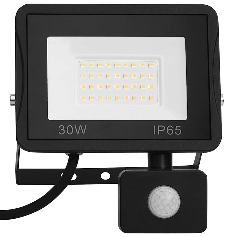 Cargue la imagen en el visor de la galería, Vidaxl spotlight met sensor led 30 w koudwit