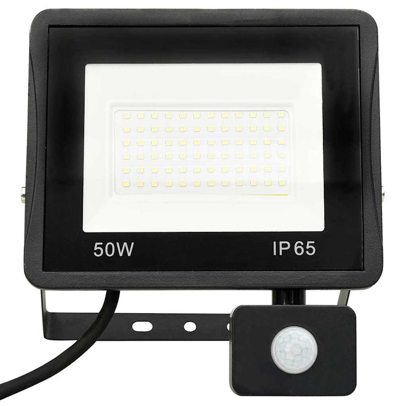 Cargue la imagen en el visor de la galería, Vidaxl spotlight met sensor led 50 w koudwit