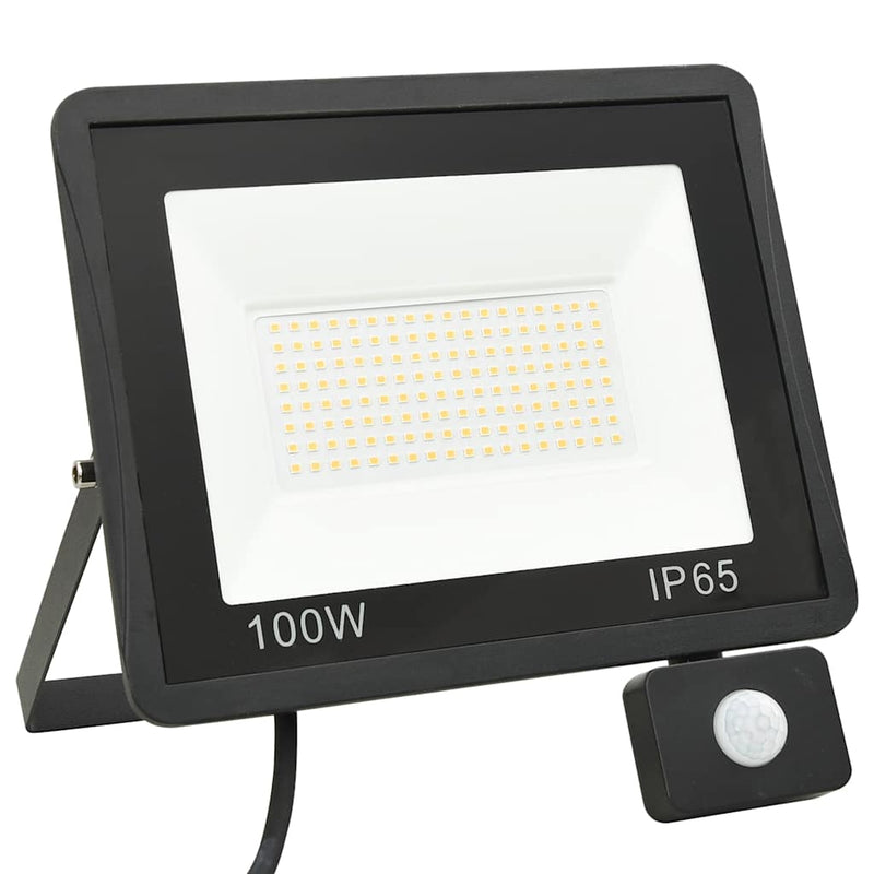 Chargez l'image dans la visionneuse de la galerie, Vidaxl spotlight met sensor led 100 w koudwit