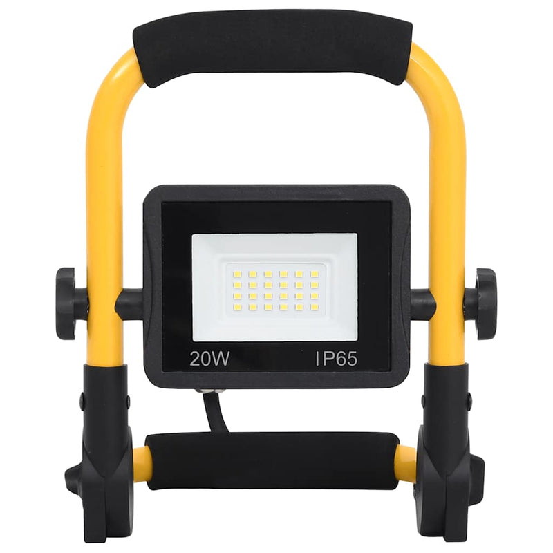 Load image into Gallery viewer, Vidaxl spotlight met handvat led 20 w warmwit