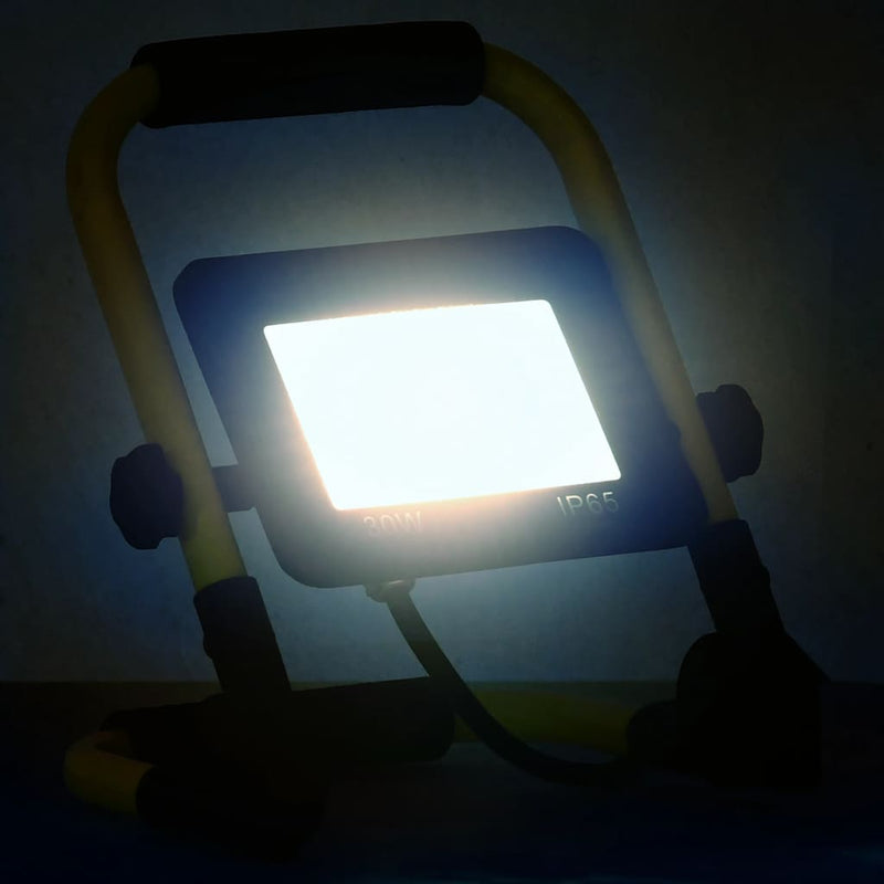 Laden Sie das Bild in Galerie -Viewer, Vidaxl spotlight met handvat led 30 w koudwit