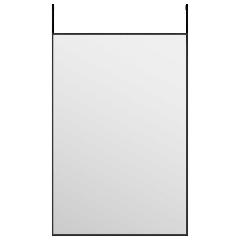 Load image into Gallery viewer, Vidaxl deurspiegel 40x60 cm glas en aluminium zwart