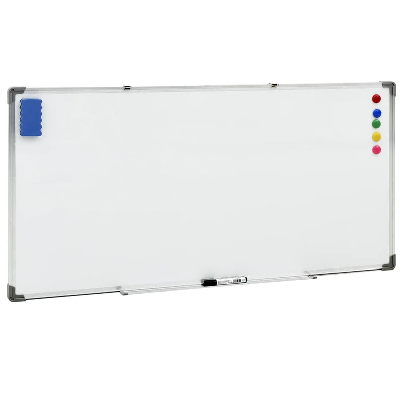Load image into Gallery viewer, Vidaxl whiteboard magnetisch 110x60 cm staal wit