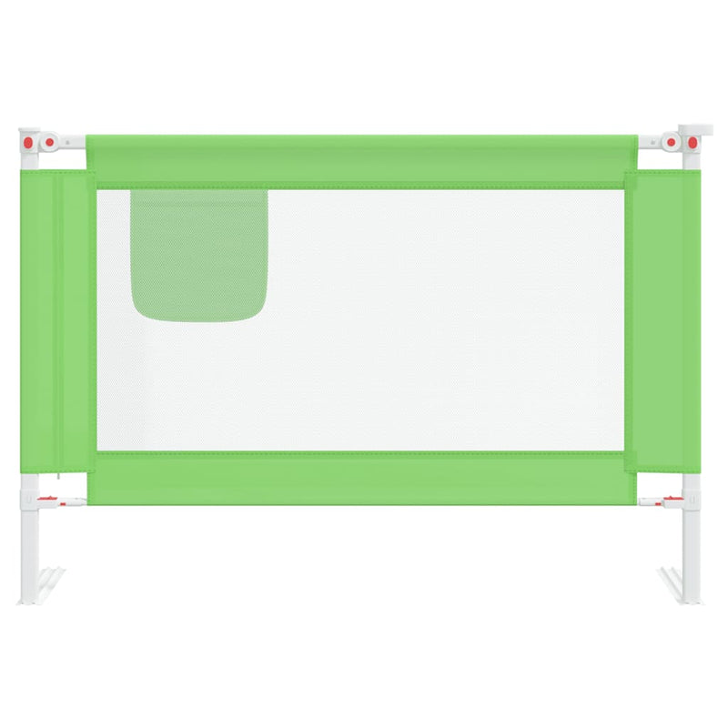 Chargez l'image dans la visionneuse de la galerie, Vidaxl bedhekje peuter 100x25 cm stof groen