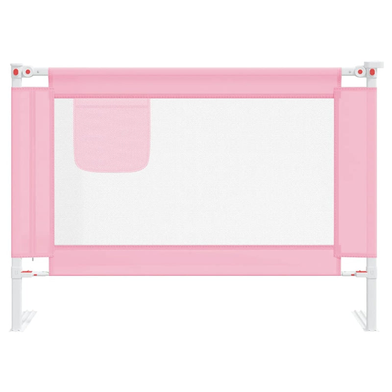 Afbeelding laden in galerijviewer, Vidaxl bedhekje peuter 90x25 cm stof roze