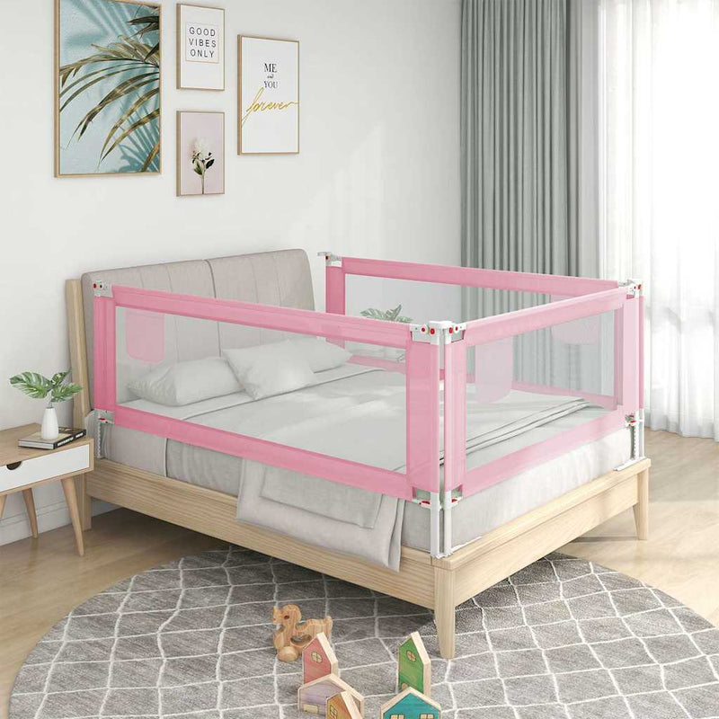 Load image into Gallery viewer, Vidaxl bedhekje peuter 100x25 cm stof roze