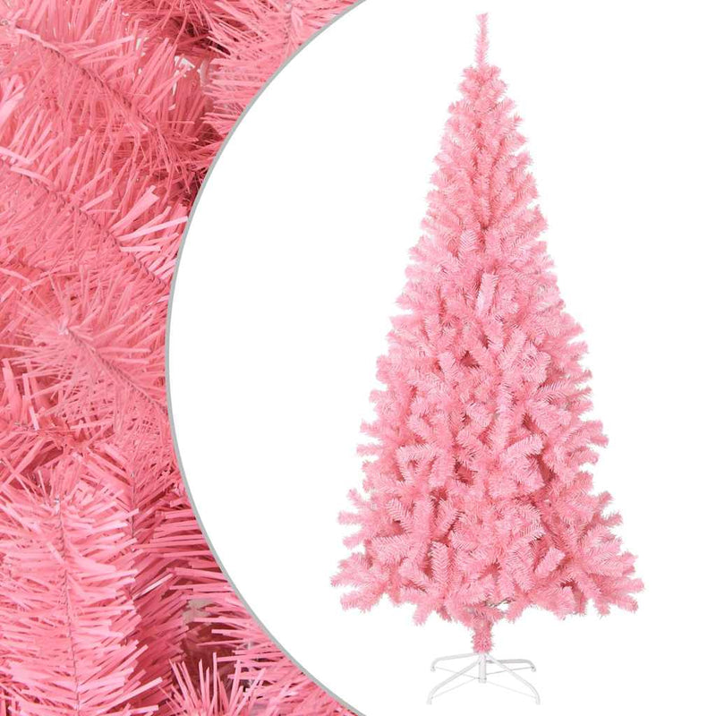 ギャラリービューアに画像をロードする, Vidaxl kunstkerstboom met standaard 240 cm pvc roze