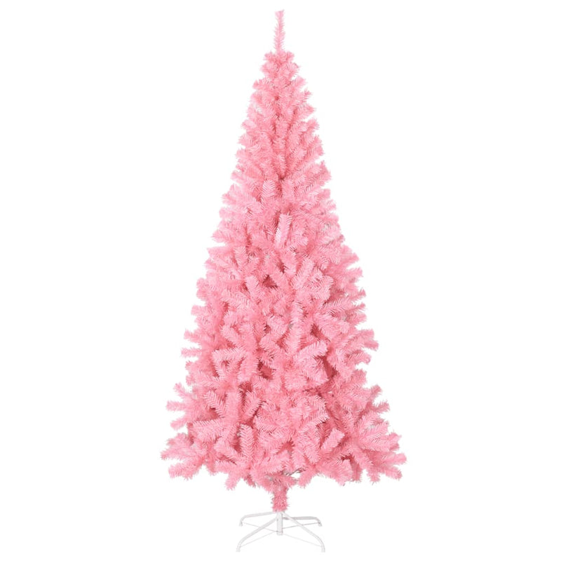 Load image into Gallery viewer, Vidaxl kunstkerstboom met standaard 240 cm pvc roze