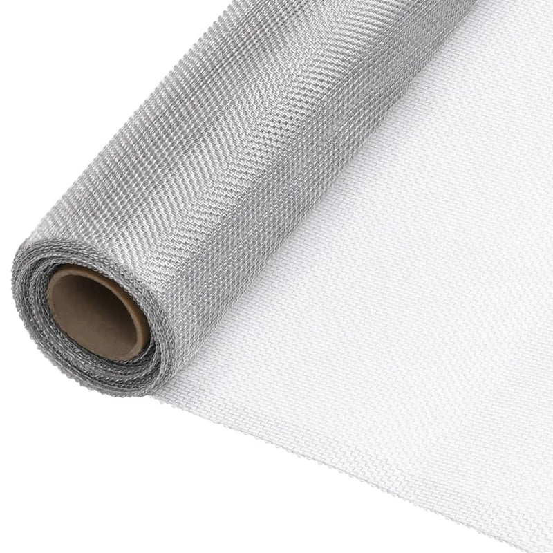 Load image into Gallery viewer, Vidaxl gaas 60x2000 cm aluminium zilverkleurig