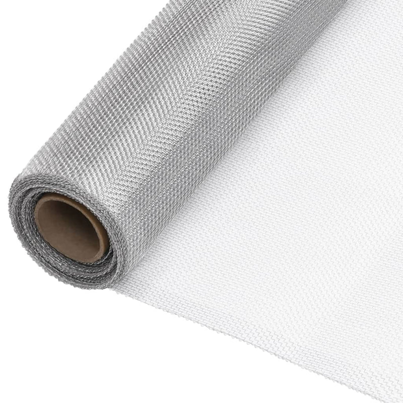 Load image into Gallery viewer, Vidaxl gaas 80x2000 cm aluminium zilverkleurig