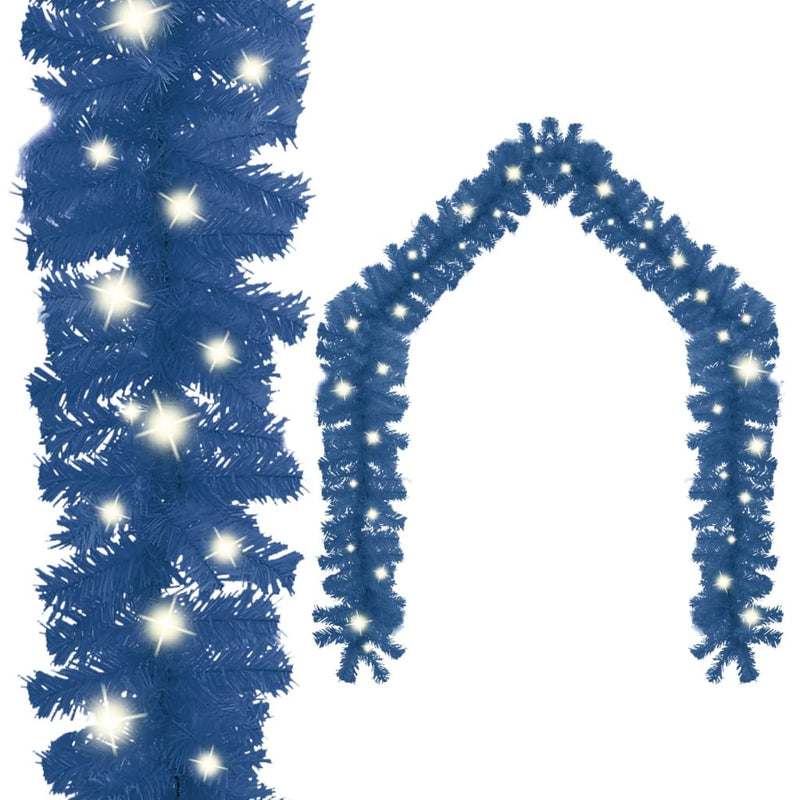 Load image into Gallery viewer, Vidaxl kerstslinger met led-lampjes 5 m blauw