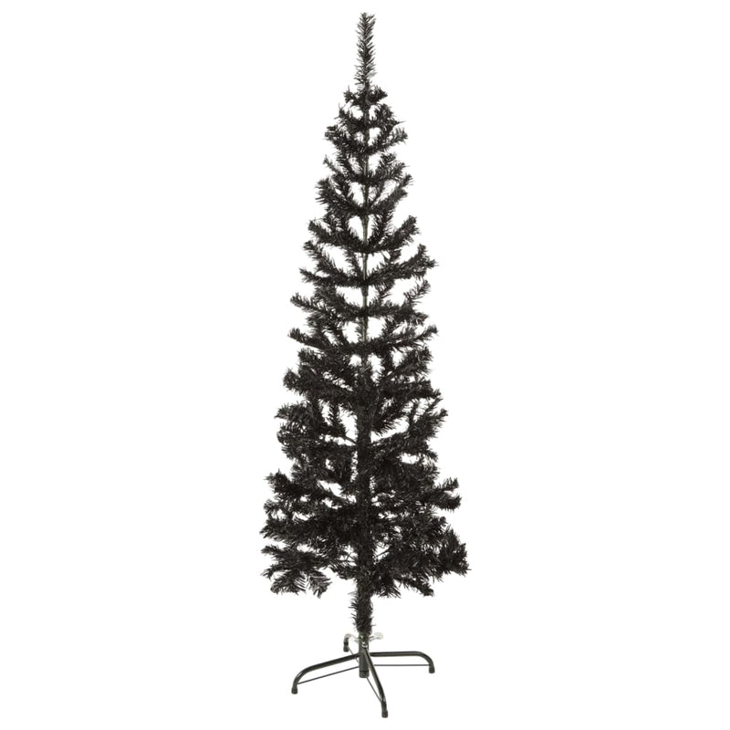ギャラリービューアに画像をロードする, VidaXL Kerstboom smal 120 cm zwart
