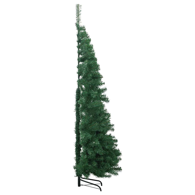 Load image into Gallery viewer, Vidaxl kunstkerstboom hoek 210 cm pvc groen