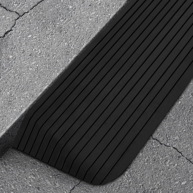 Load image into Gallery viewer, Vidaxl drempelhulpen 2 st 110x41x5 cm rubber