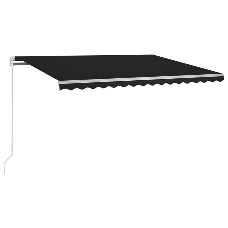 Afbeelding laden in galerijviewer, Vidaxl luifel automatisch met led en windsensor 300x250 cm antraciet