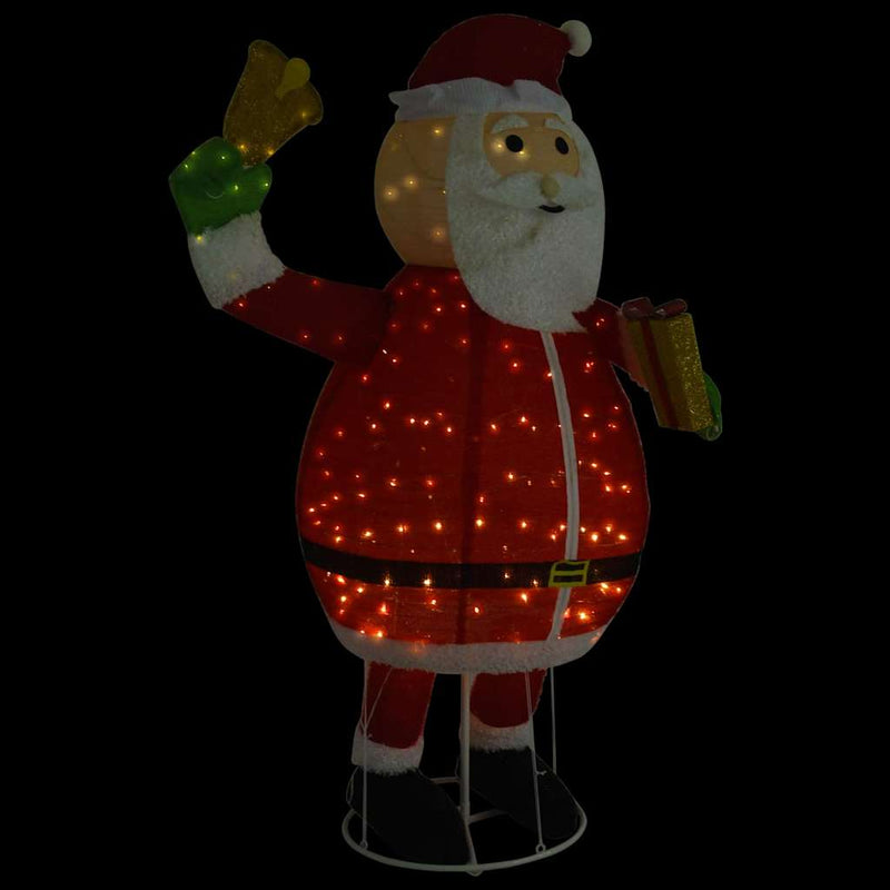 Load image into Gallery viewer, Vidaxl kerstman decoratief led 180 cm luxe stof