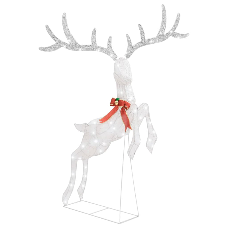 Load image into Gallery viewer, Vidaxl kerstversiering vliegend rendier koudwit 120 led's wit