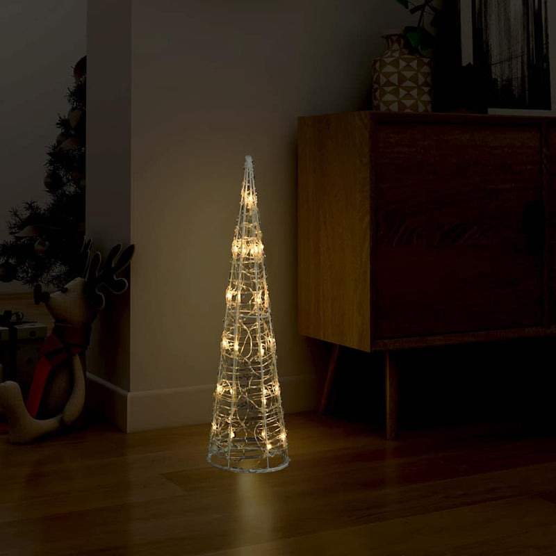 Chargez l'image dans la visionneuse de la galerie, VidaXL Lichtkegel decoratief LED 60 cm warmwit acryl