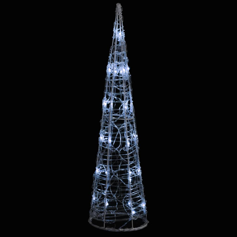 Afbeelding laden in galerijviewer, VidaXL Lichtkegel decoratief LED koudwit 60 cm acryl