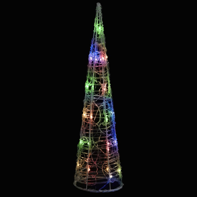 Load image into Gallery viewer, Vidaxl lichtkegel decoratief led meerkleurig 60 cm acryl