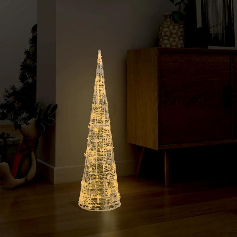 Load image into Gallery viewer, Vidaxl lichtkegel decoratief led warmwit 90 cm acryl