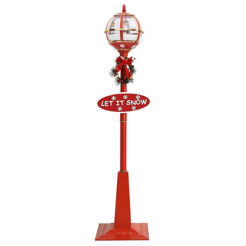 Load image into Gallery viewer, Vidaxl straatlantaarn met kerstman led 175 cm