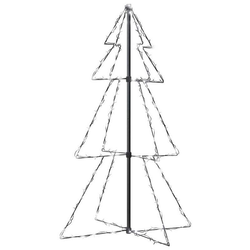 Chargez l'image dans la visionneuse de la galerie, Vidaxl kegelkerstboom 160 led's binnen en buiten 78x120 cm