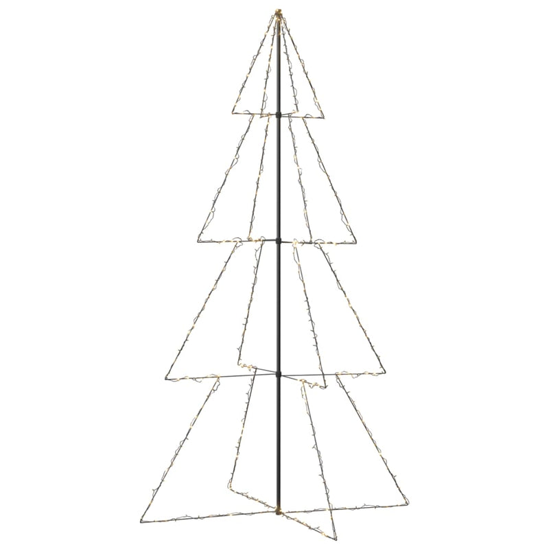 Laden Sie das Bild in Galerie -Viewer, Vidaxl kegelkerstboom 360 led's binnen en buiten 143x250 cm