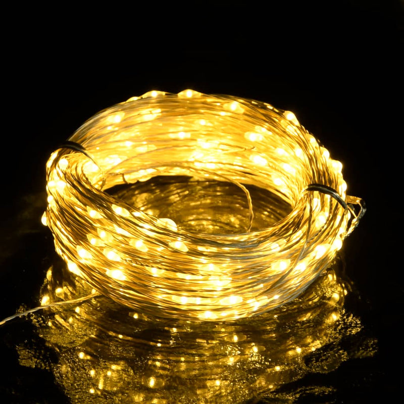 Load image into Gallery viewer, Vidaxl lichtsnoer met 400 microled's warmwit 8 functies 40 m