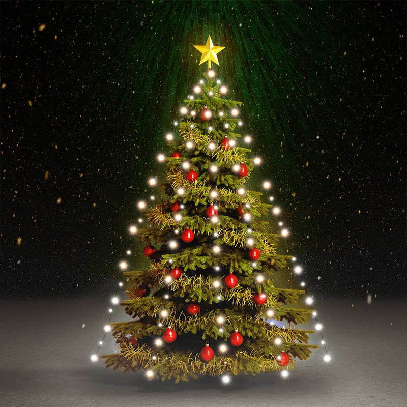 Load image into Gallery viewer, Vidaxl kerstboomverlichting met 150 led's koudwit net 150 cm