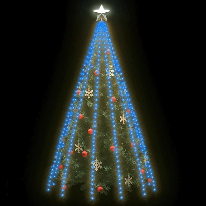 Load image into Gallery viewer, Vidaxl kerstboomverlichting met 500 led's blauw binnen buiten 500 cm