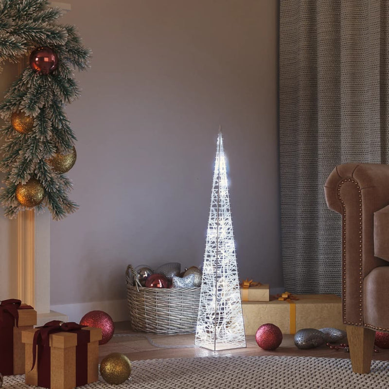 Load image into Gallery viewer, Vidaxl lichtkegel decoratief led 60 cm acryl koudwit