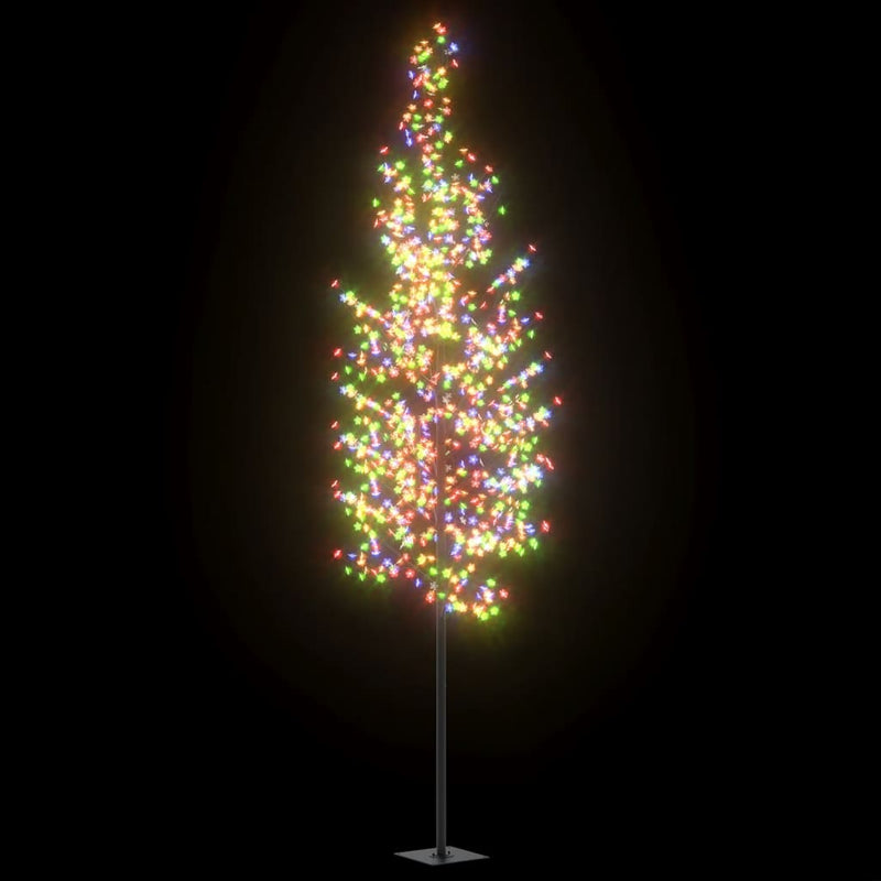 Load image into Gallery viewer, VidaXL Kerstboom met 1200 LED's meerkleurig licht kersenbloesem 400 cm
