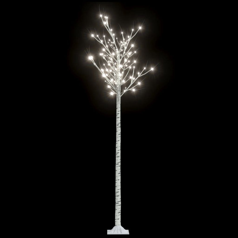 Load image into Gallery viewer, Vidaxl kerstboom wilg met 200 koudwitte led's binnen en buiten 2,2 m