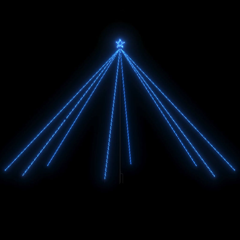 Load image into Gallery viewer, Vidaxl led-kerstboom binnen buiten 800 leds 5 m blauw