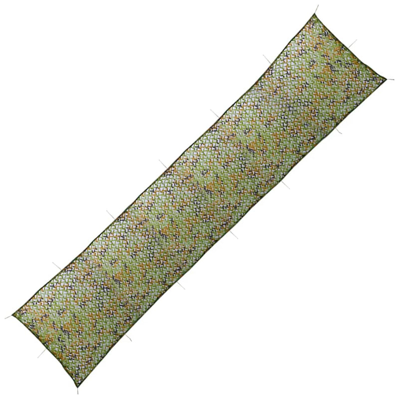 Load image into Gallery viewer, Vidaxl camouflagenet met opbergtas 1,5x8 m groen
