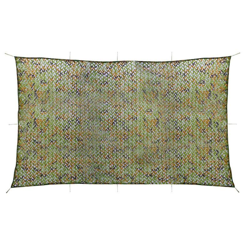 Load image into Gallery viewer, Vidaxl camouflagenet met opbergtas 2x7 m groen