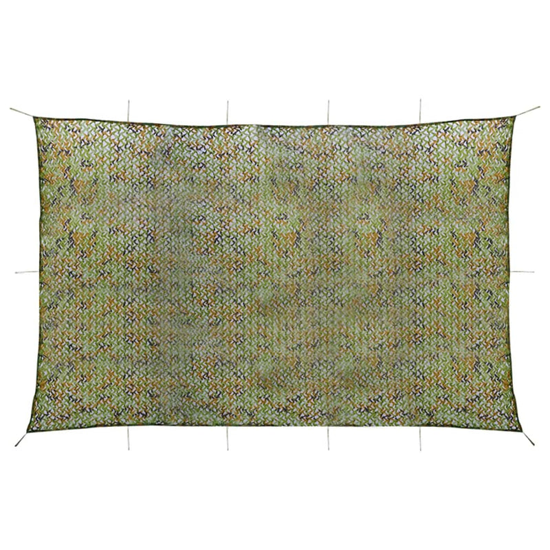 Load image into Gallery viewer, Vidaxl camouflagenet met opbergtas 6x7 m groen