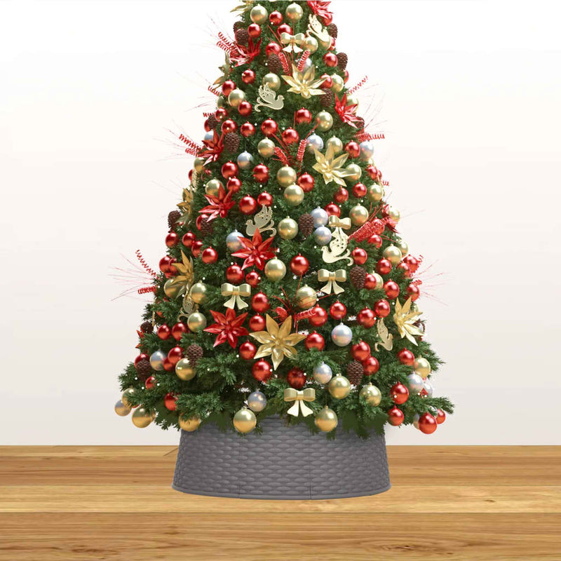Cargue la imagen en el visor de la galería, VidaXL Kerstboomrok Ø54x19,5 cm bruin
