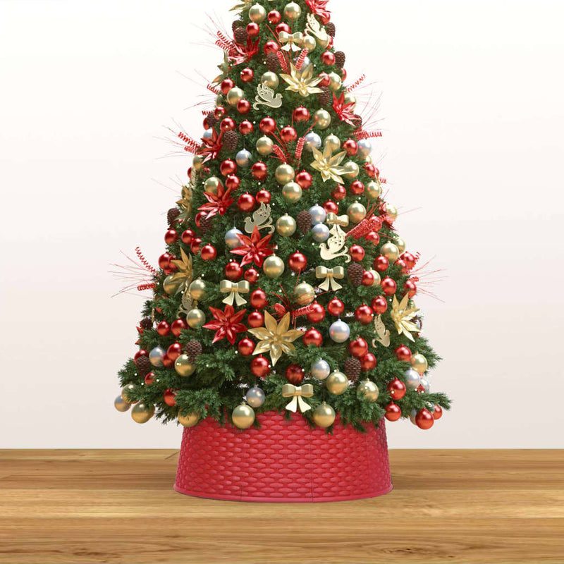 Load image into Gallery viewer, Vidaxl kerstboomrok ø65x19,5 cm rood