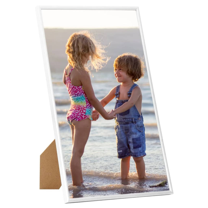 Load image into Gallery viewer, Vidaxl fotolijsten 3 st voor tafel 13x18 cm mdf wit