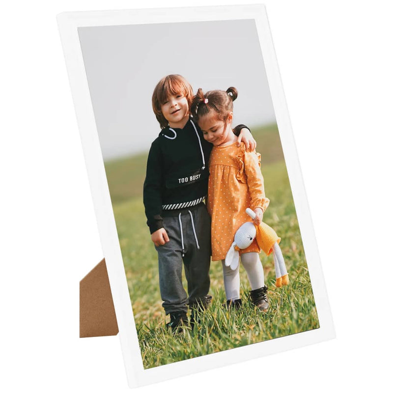 Load image into Gallery viewer, VidaXL Fotolijsten 5 st voor wand of tafel 59,4x84 cm MDF wit