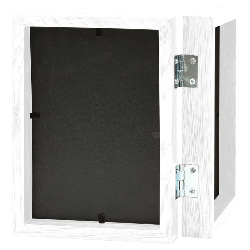 Load image into Gallery viewer, Vidaxl fotolijst tweeluik 2x(13x18 cm) wit